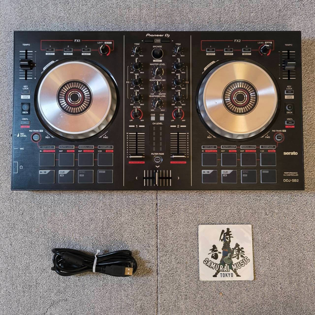 Pioneer DJ DDJ-SB2 2-Channel 2ch DJ Controller DDJSB2 With USB