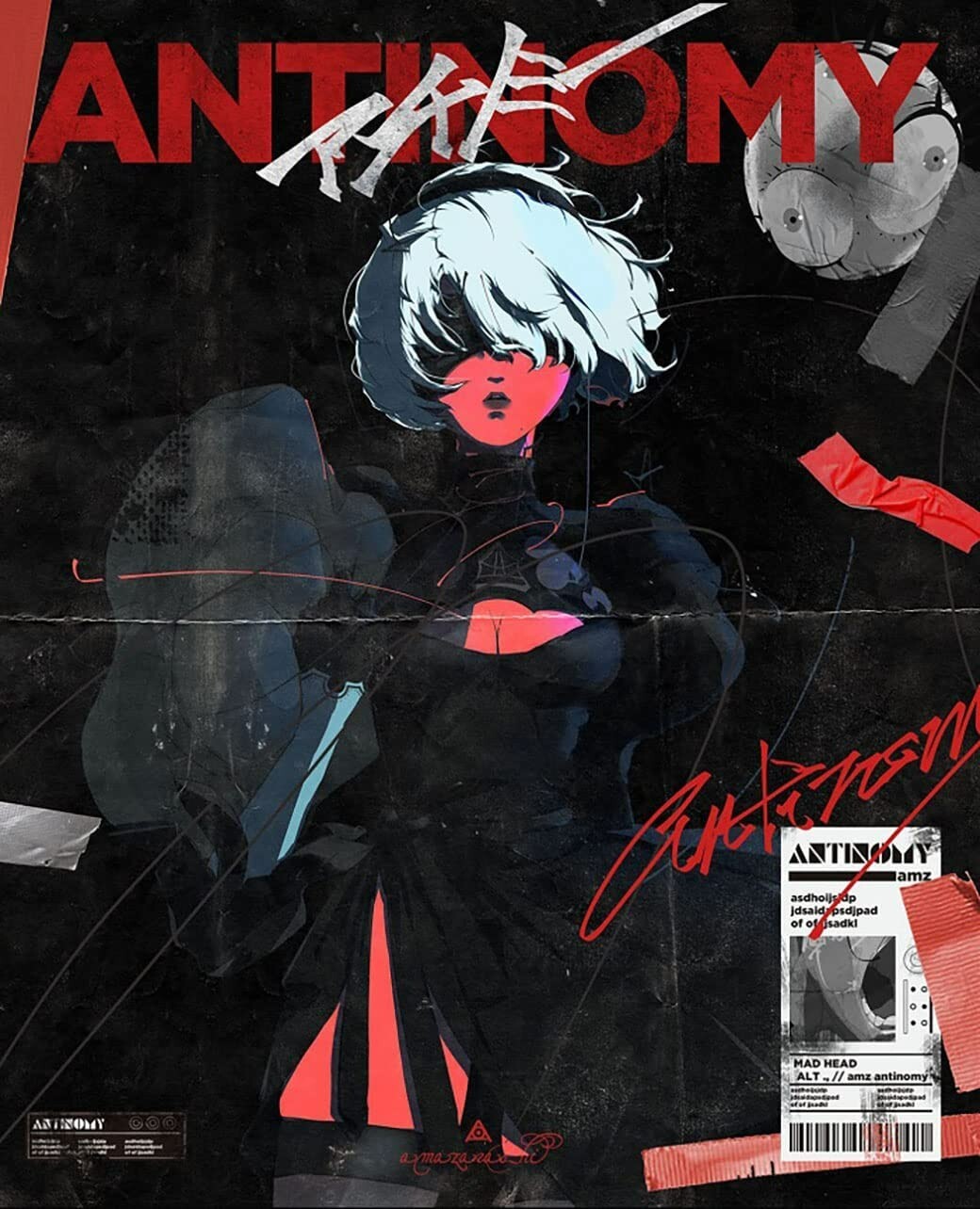 amazarashi Antinomy Limited Edition NieR:Automata Ver1.1a CD Blu