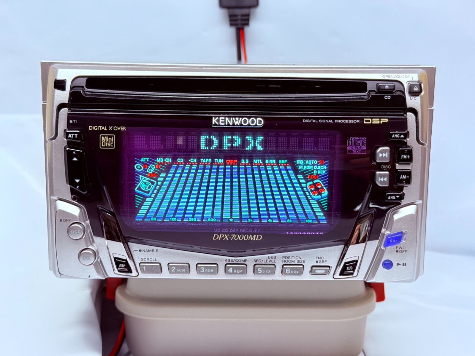 Kenwood DPX-7000MD JDM 2DIN CD/MD Car Stereo Japan External