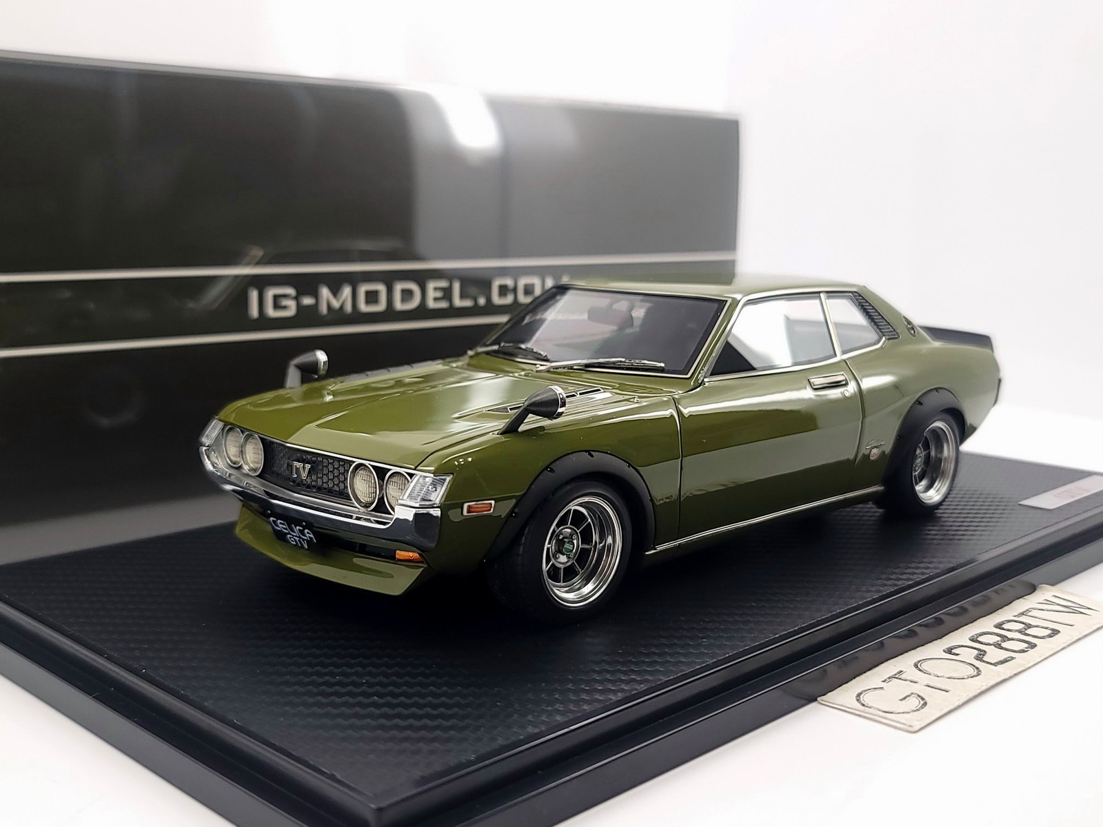 Ignition Model(IG) 1:18 scale Toyota Celica 1600GTV (TA22) - Green