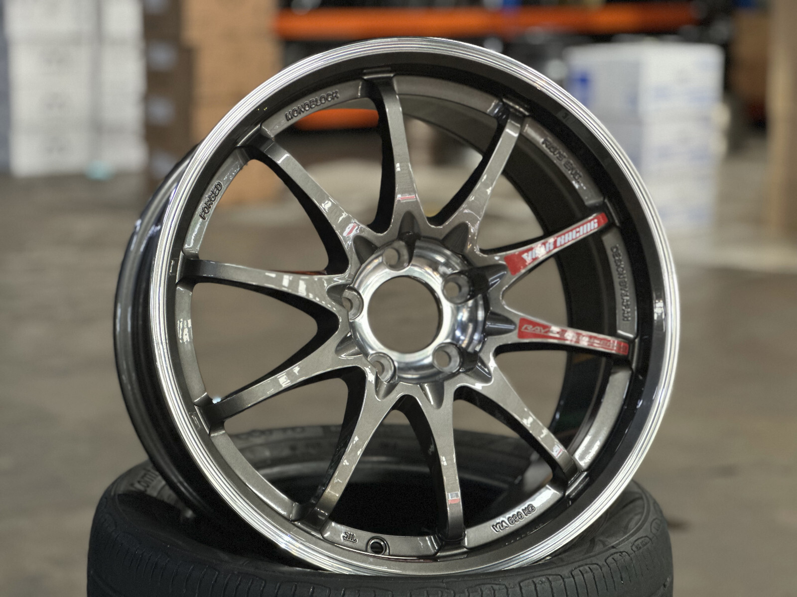 New 18x8.5 NK CE28 Flow Formed (4 Wheel) 5x114.3 HONDA CIVIC MAZDA