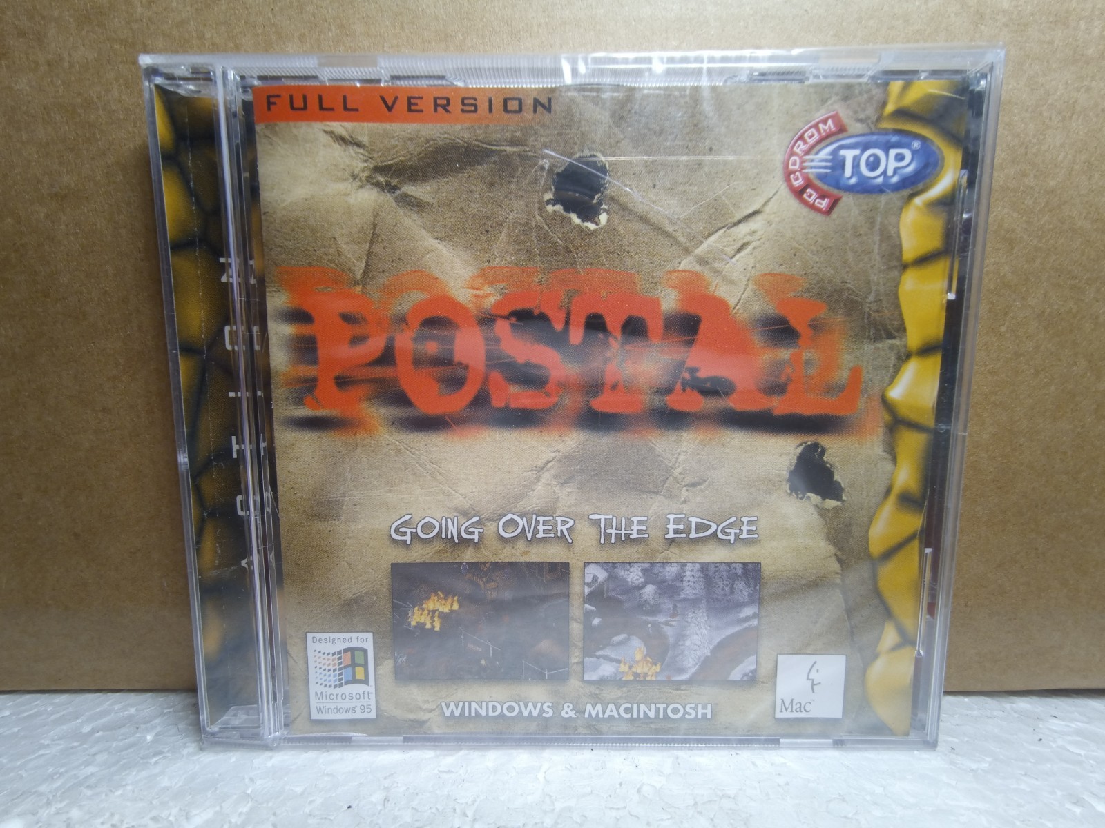 Postal PC CD-ROM 1997 Win95 Mac New Sealed Old Stock TOP Edition