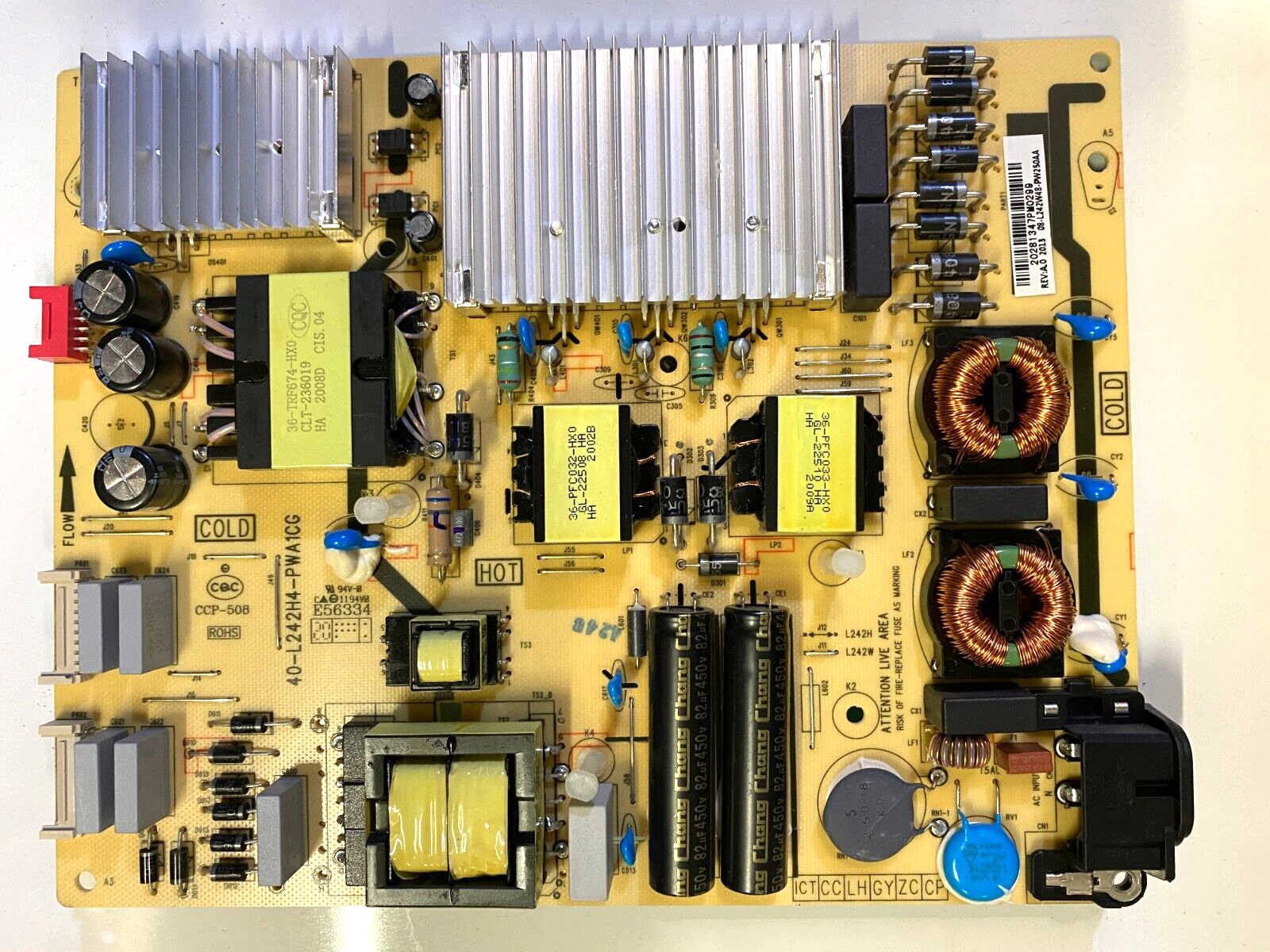 TCL POWER SUPPLY BOARD 55C815 | eBay Australia