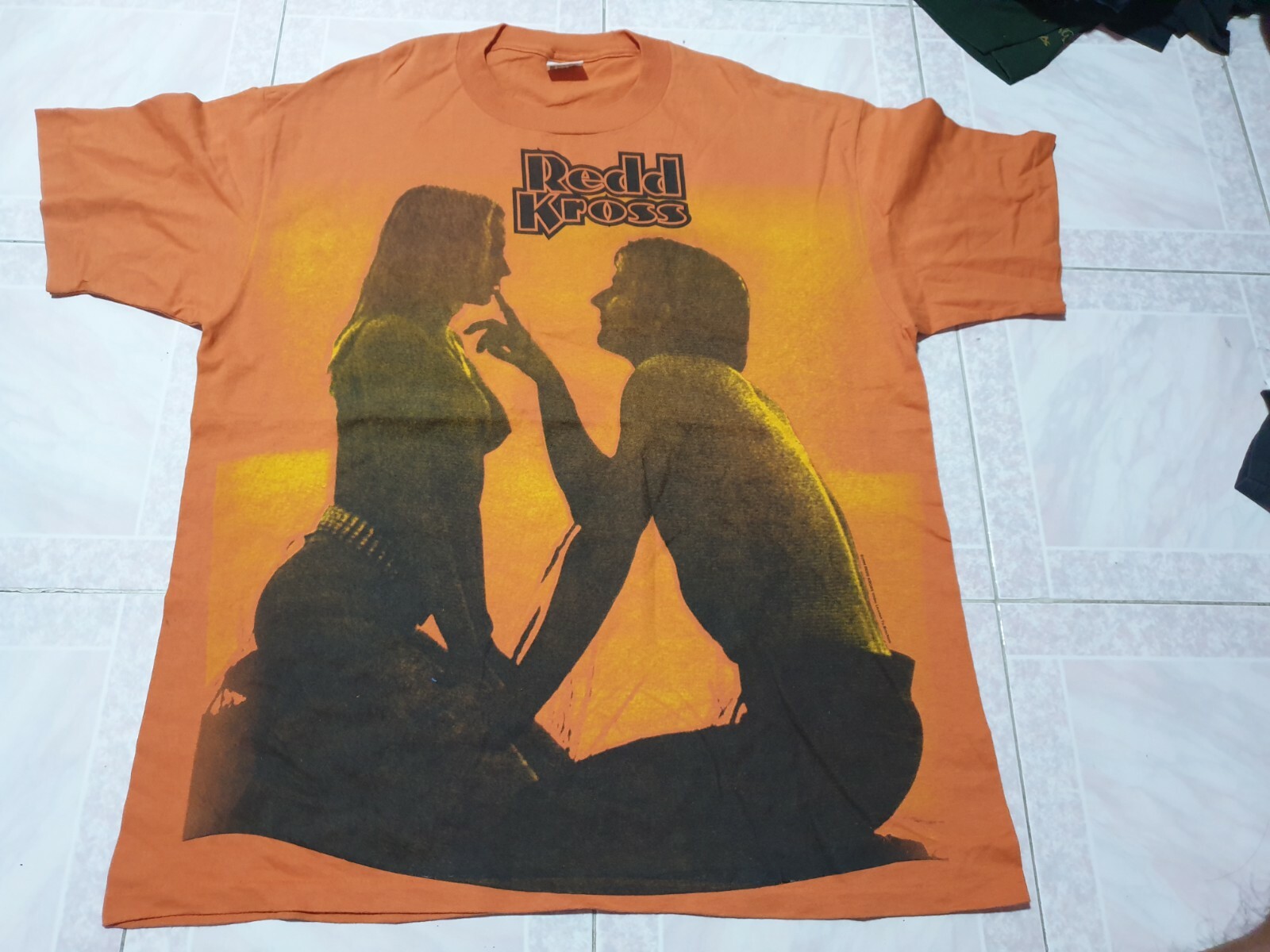 Vintage 90's Redd Kross OVP Over Print Tour Concert Rock T-Shirt