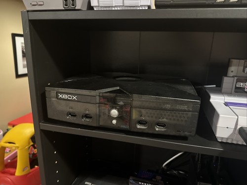 Microsoft Xbox special edition Clear Skeleton Black JAPAN Limited