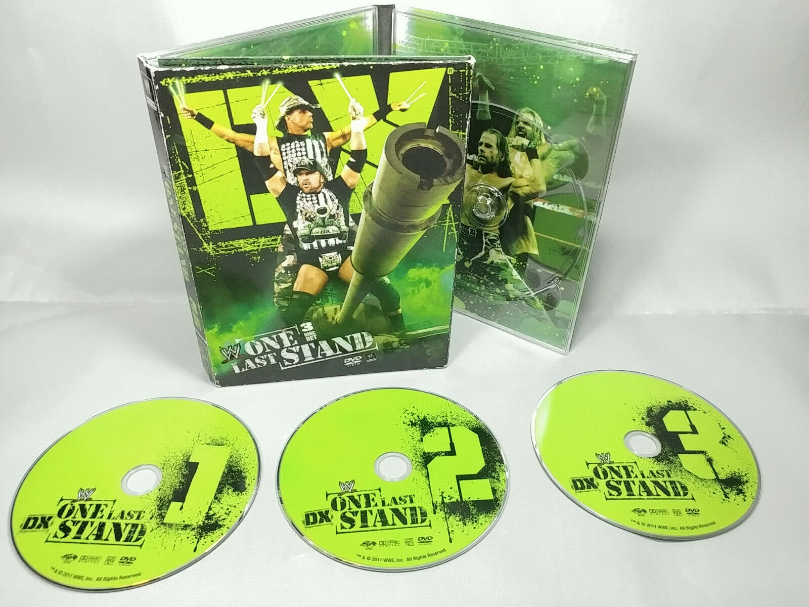 DX: ONE LAST STAND 3-Disc WWE Wrestling DVD Set D-Generation X