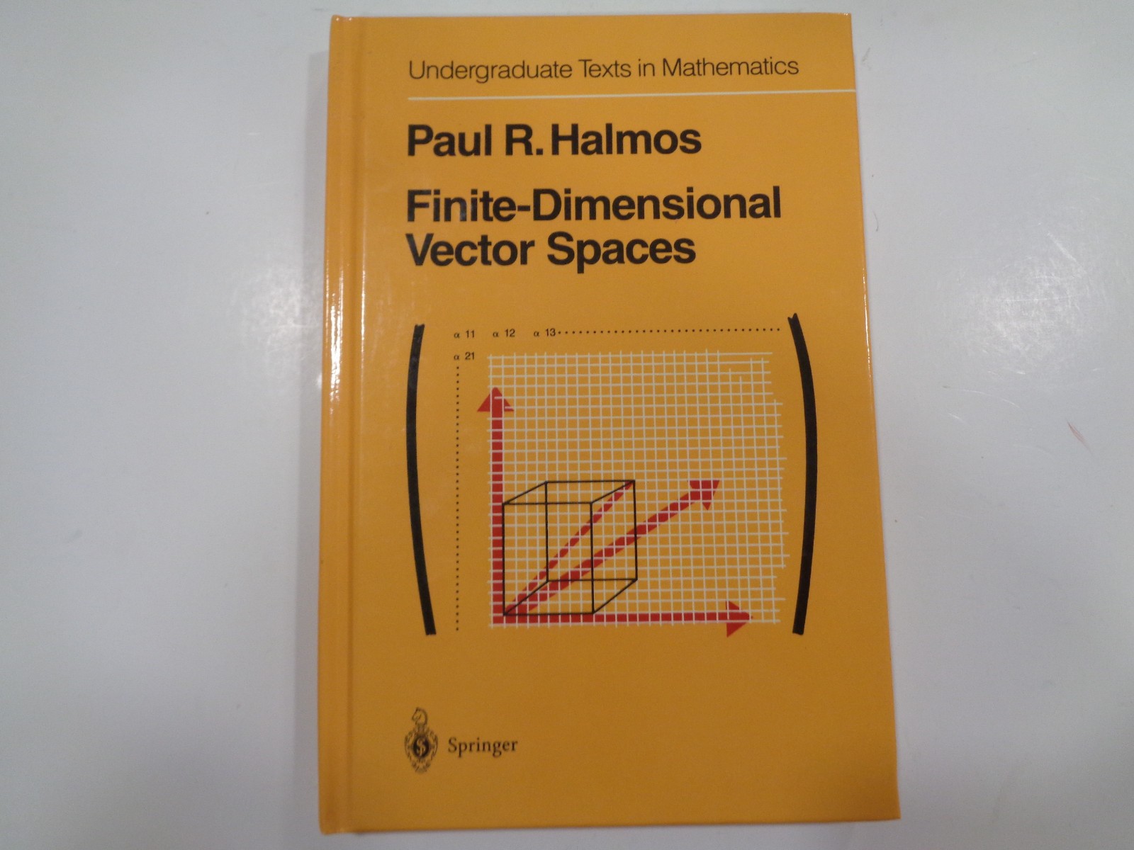Finite-Dimensional Vector Spaces by P.R. Halmos Undergraduate