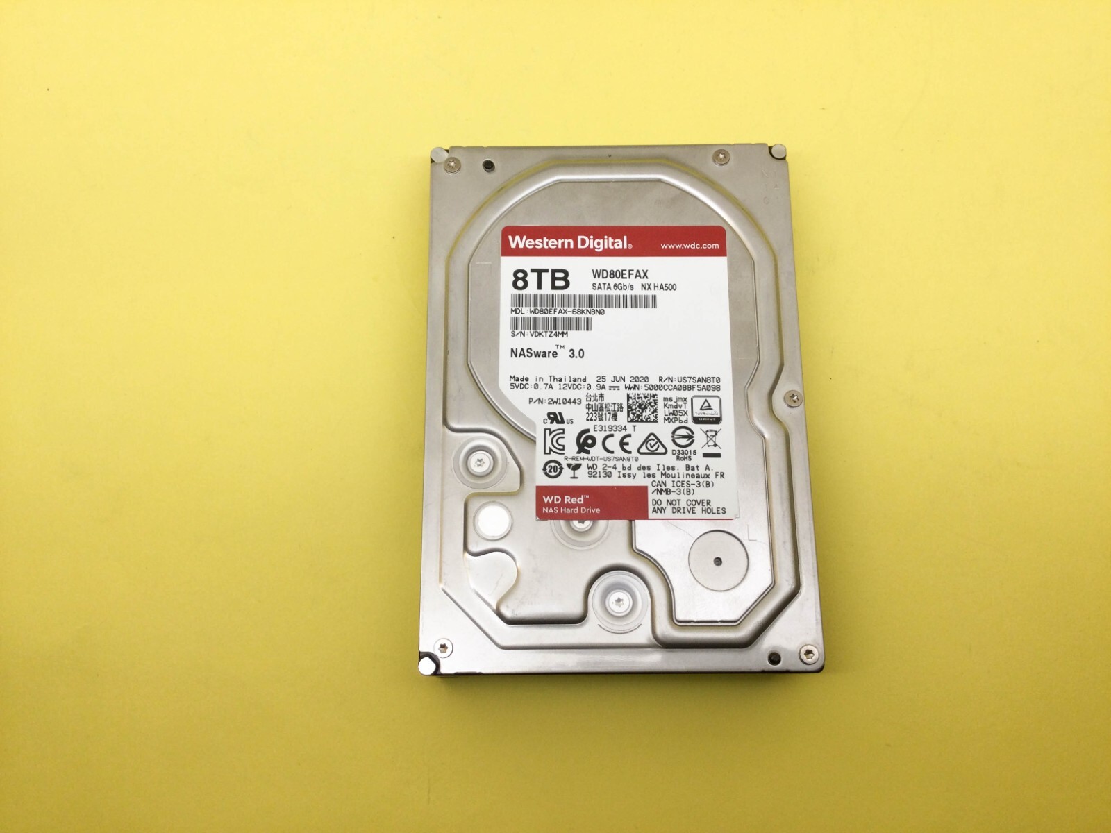Western Digital Red 8TB SATA 6Gb/s 5400RPM 3.5
