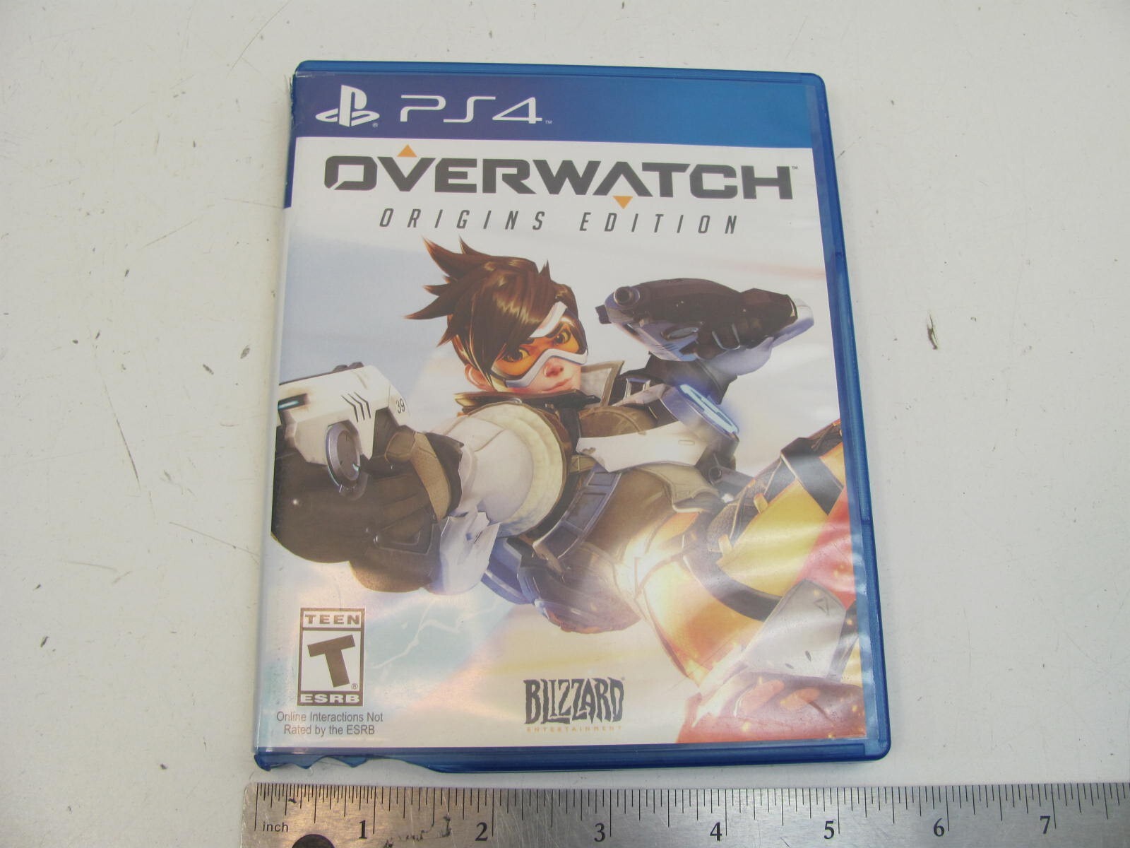 Overwatch - Origins Edition - PlayStation 4 - DAMAGED CASE - VERY