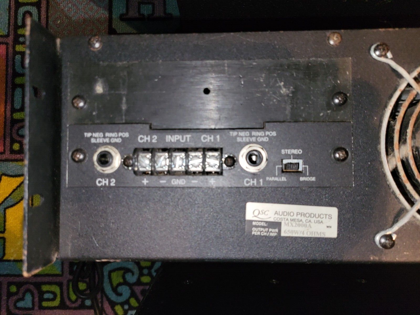 QSC MX 2000a Amp | eBay