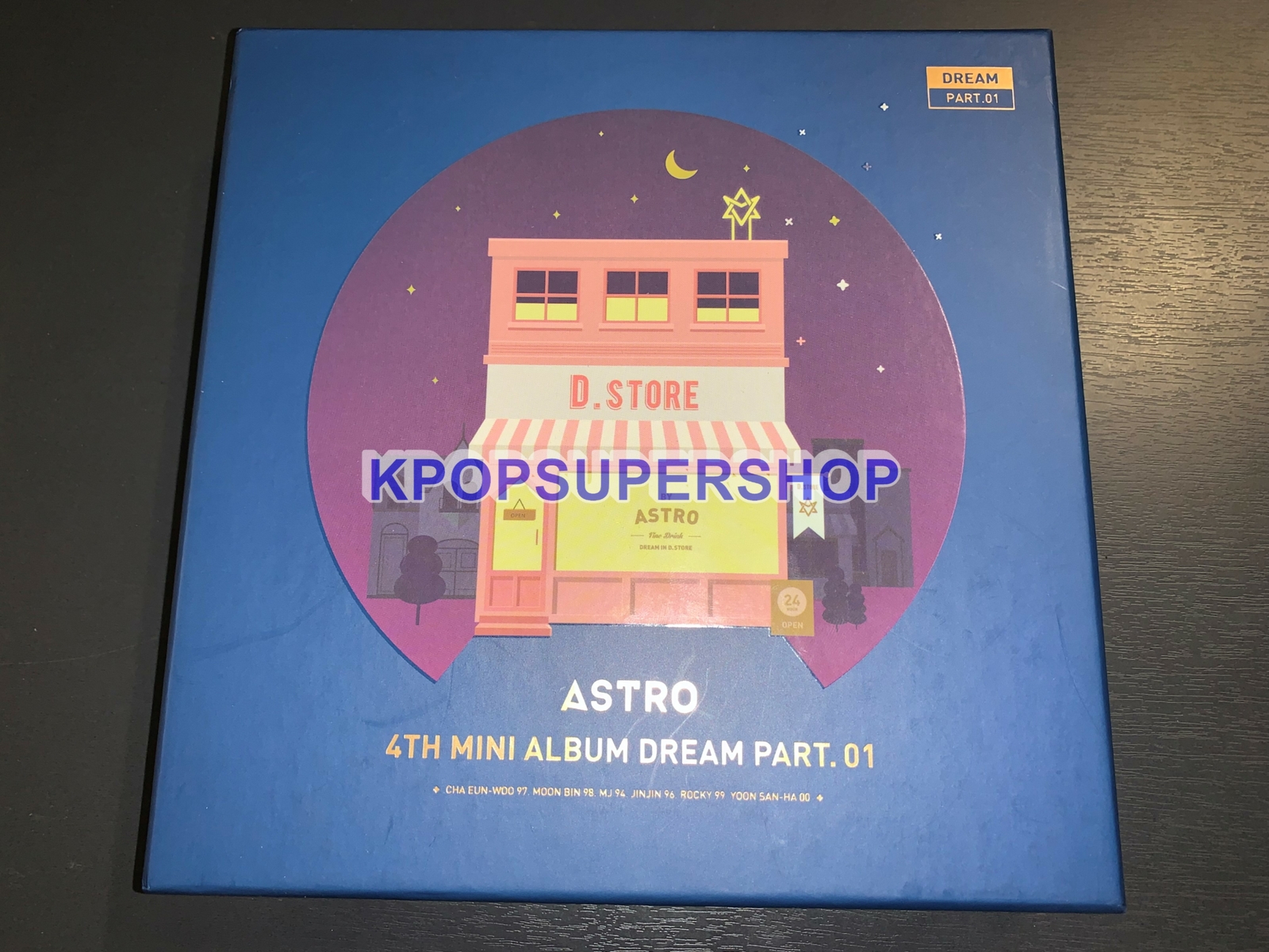 Astro 4th Mini Album Dream Part 01 CD Good Night Ver. 3 Jinjin