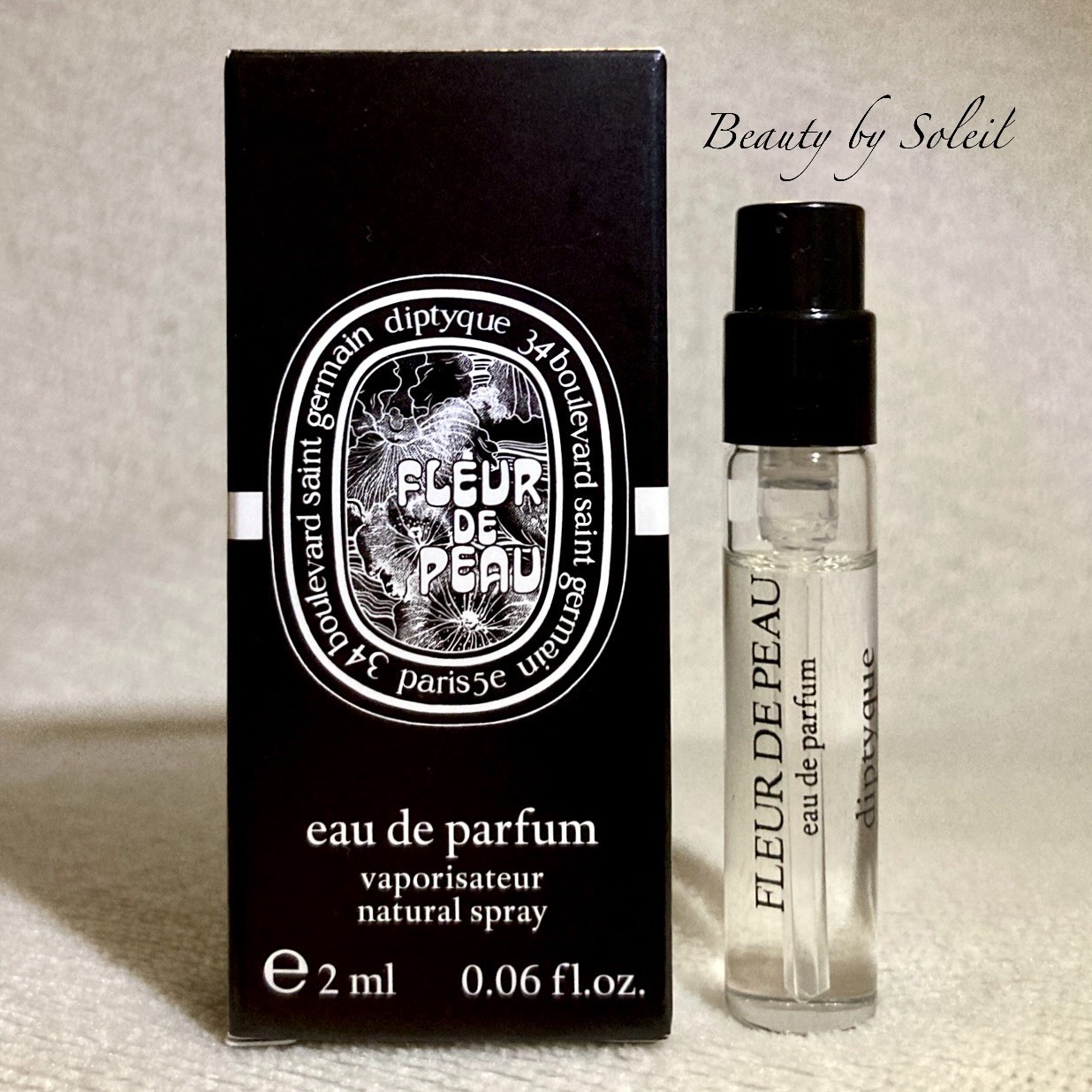 Diptyque Fleur de Peau Eau de Parfum EDP Sample Spray .06oz, 2ml