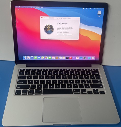 MacBook Pro 13 Retina Core I5 2.6GHz 8GB 256GB MacOS 11 Big Sur | eBay