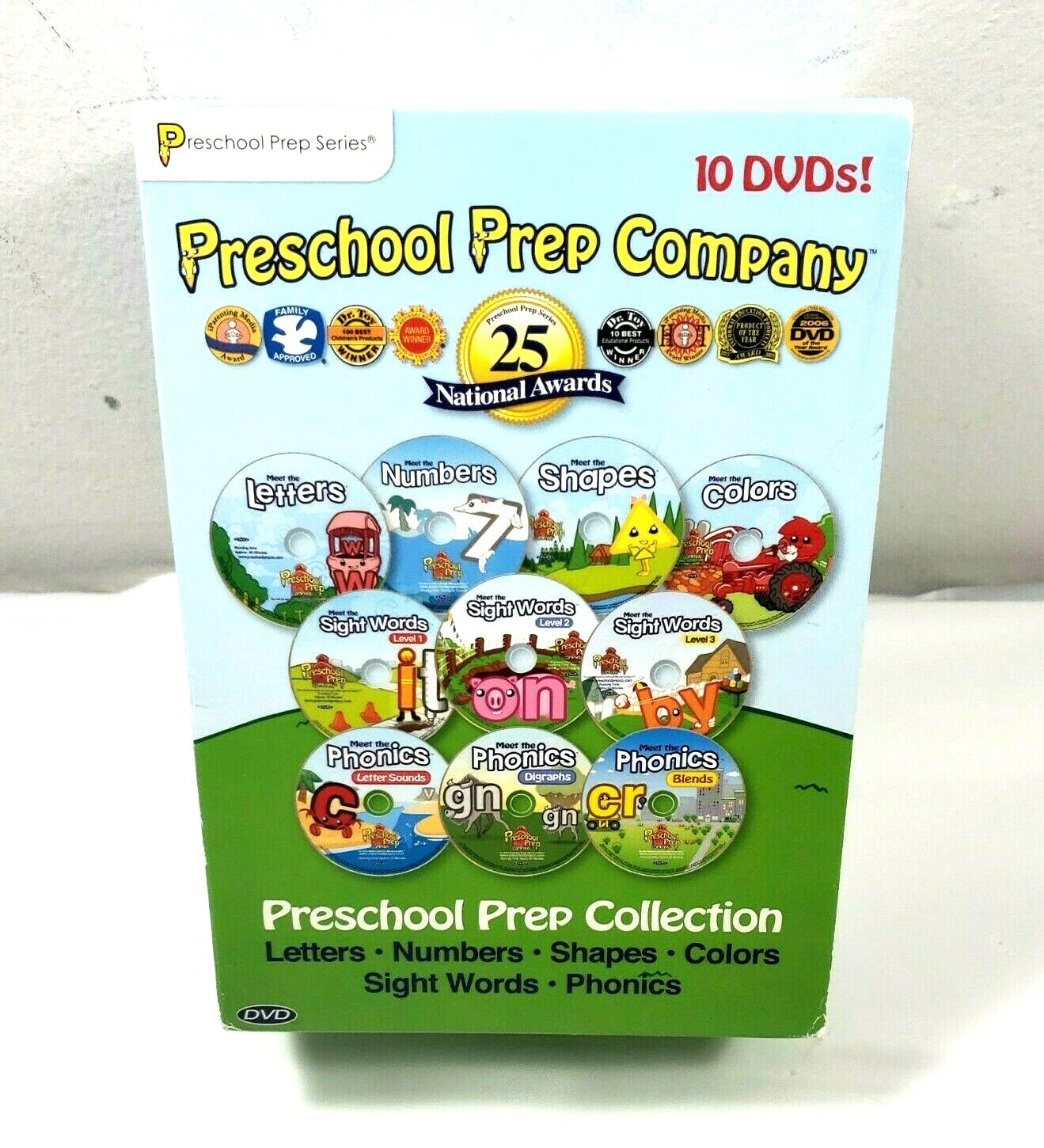 Preschool Prep Series Collection 10 DVD Set (DVD, 2013) - Free