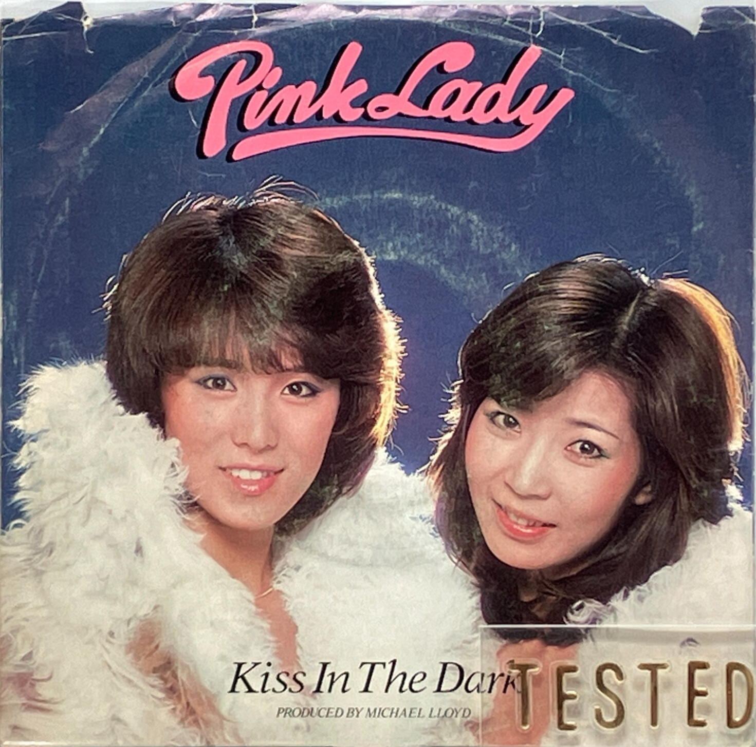 Pink Lady 14th Single Kiss In The Dark Vinyl Record 1979 US Japan