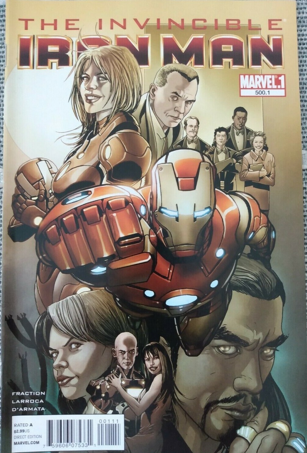 The Invincible Iron Man #500.1 Marvel 2011 Comic Book | eBay