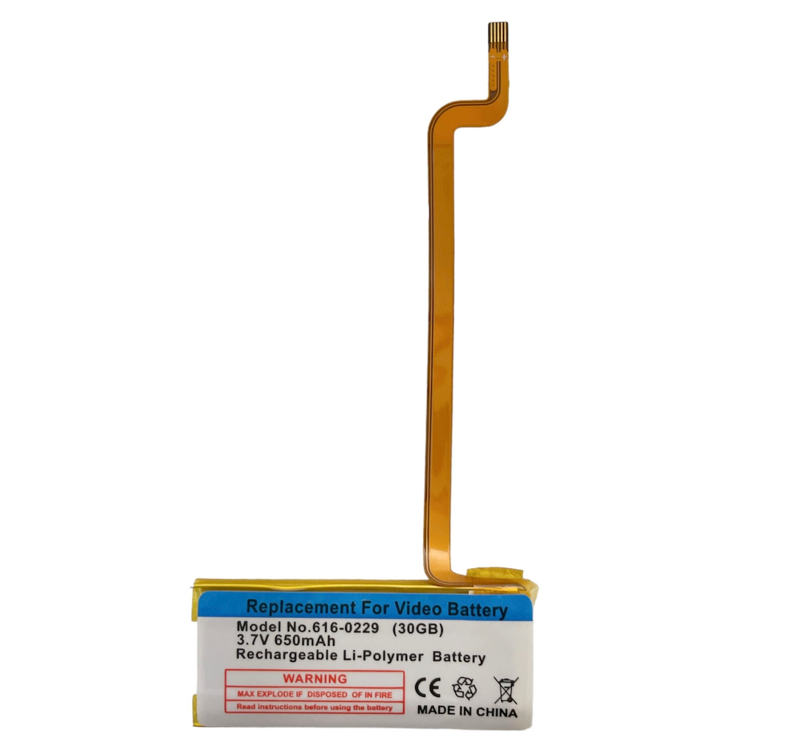 New Replacement Battery for iPod 5th Gen Video 30GB- 7th Gen