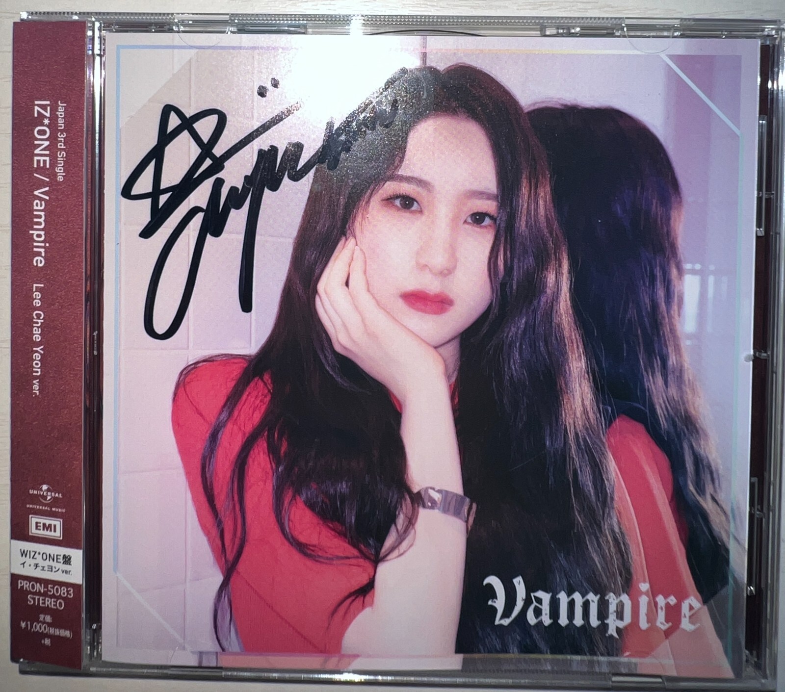 IZ*ONE Vampire サイン会限定BOX 生写真付き IZ*ONE Vampire サイン会