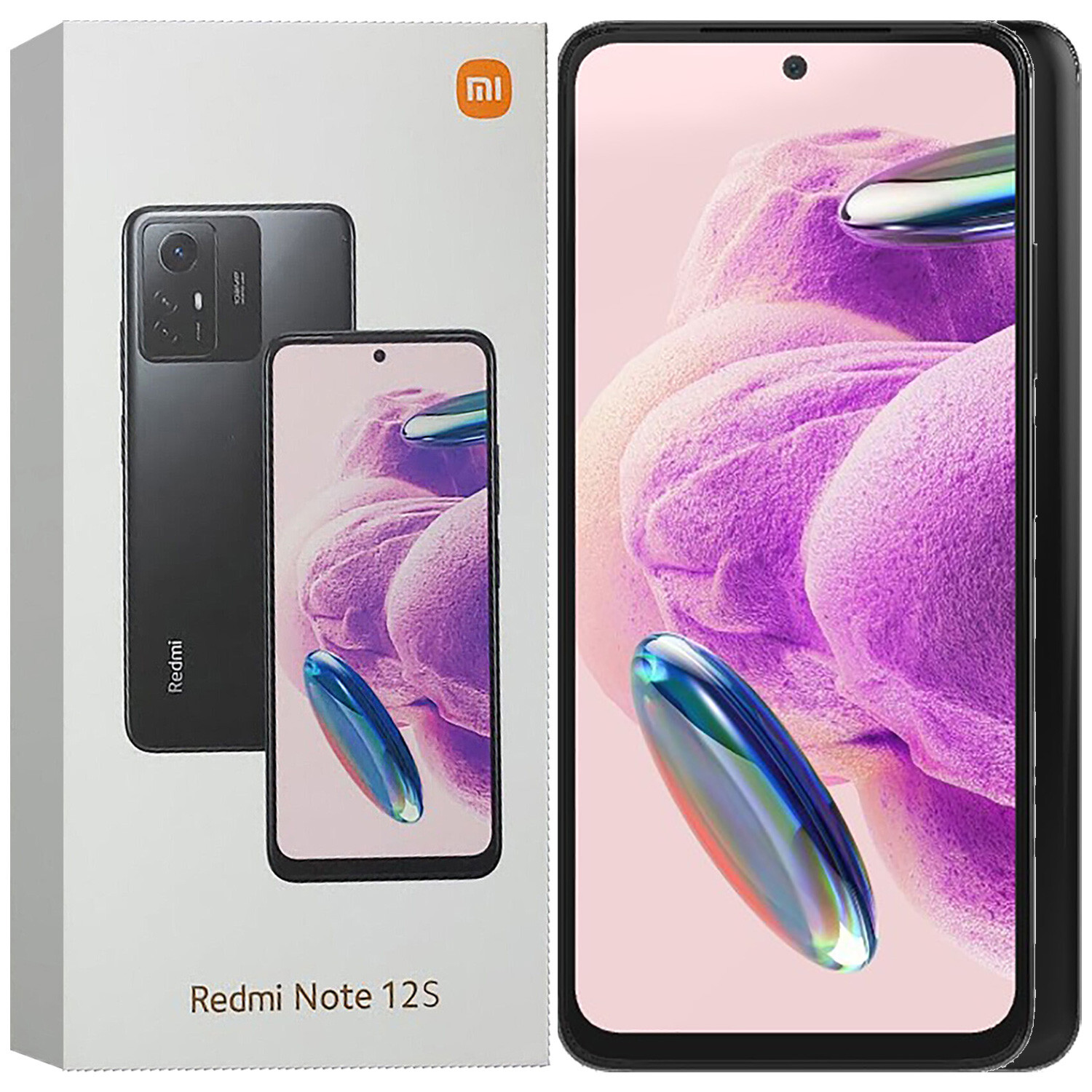 Xiaomi Redmi Note 12S 4G Onyx Black 128GB + 6GB Dual-Sim Unlocked