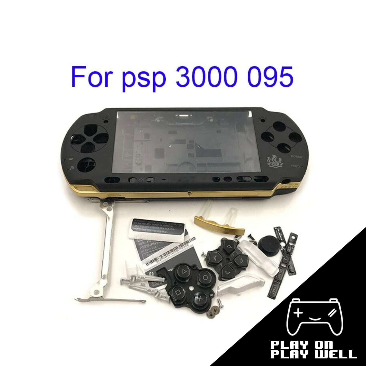 Ltd Edition PSP 3000 Faceplate Shell Housing Full Housing Case w
