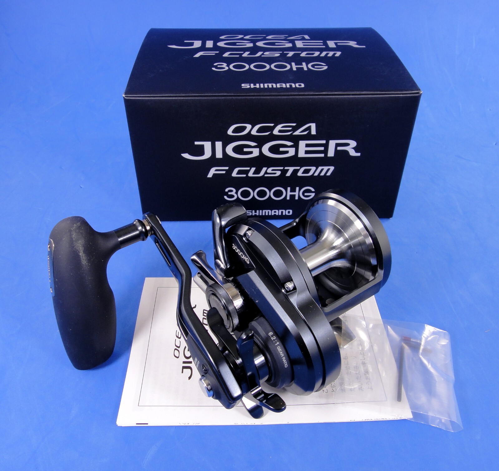19' SHIMANO OCEA JIGGER F CUSTOM 3000HG 3000 HG REEL *U.S SELLER
