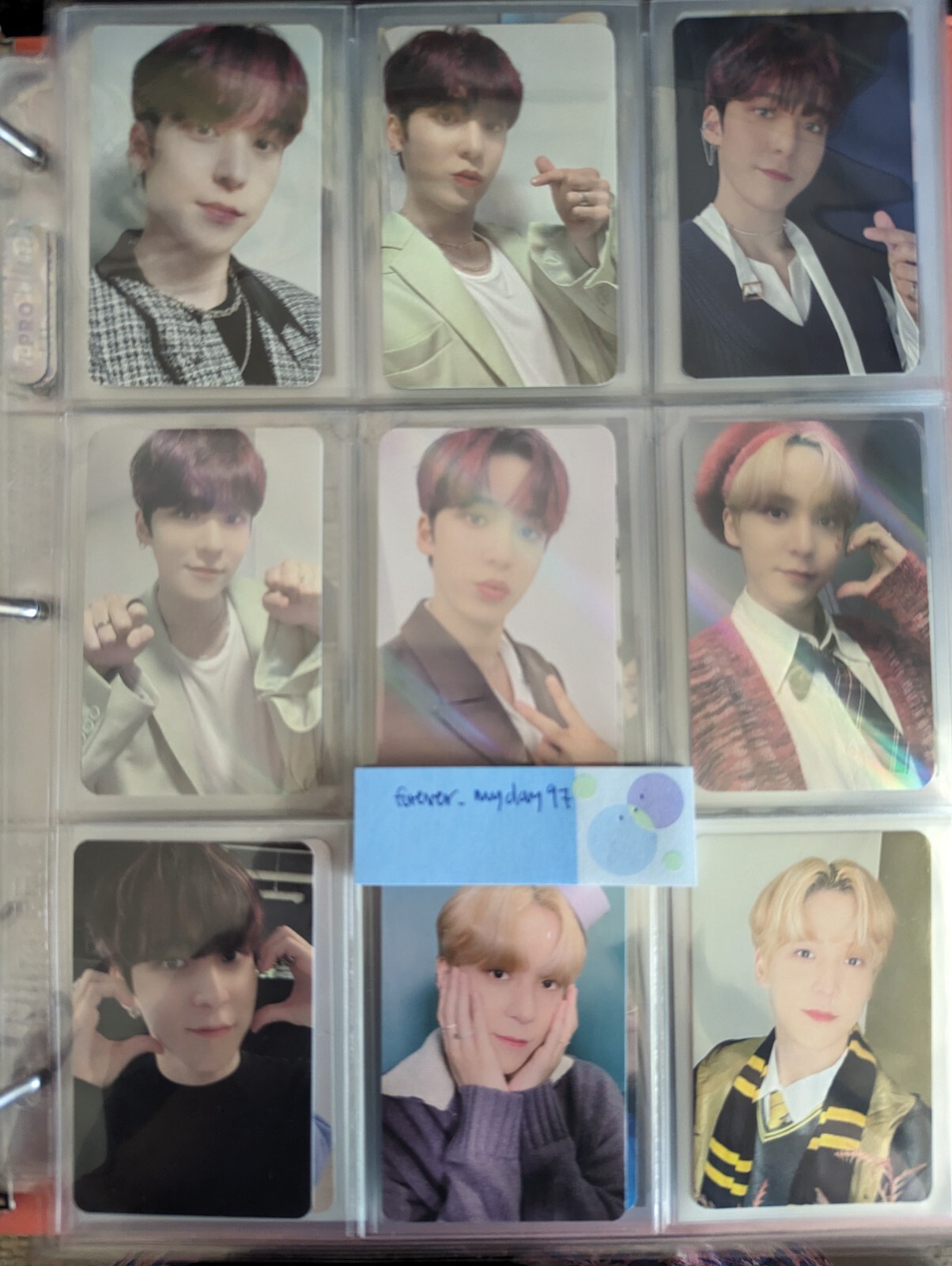 ATEEZ ユノ サイン入りポラロイド トレカ セット 【公式通販】