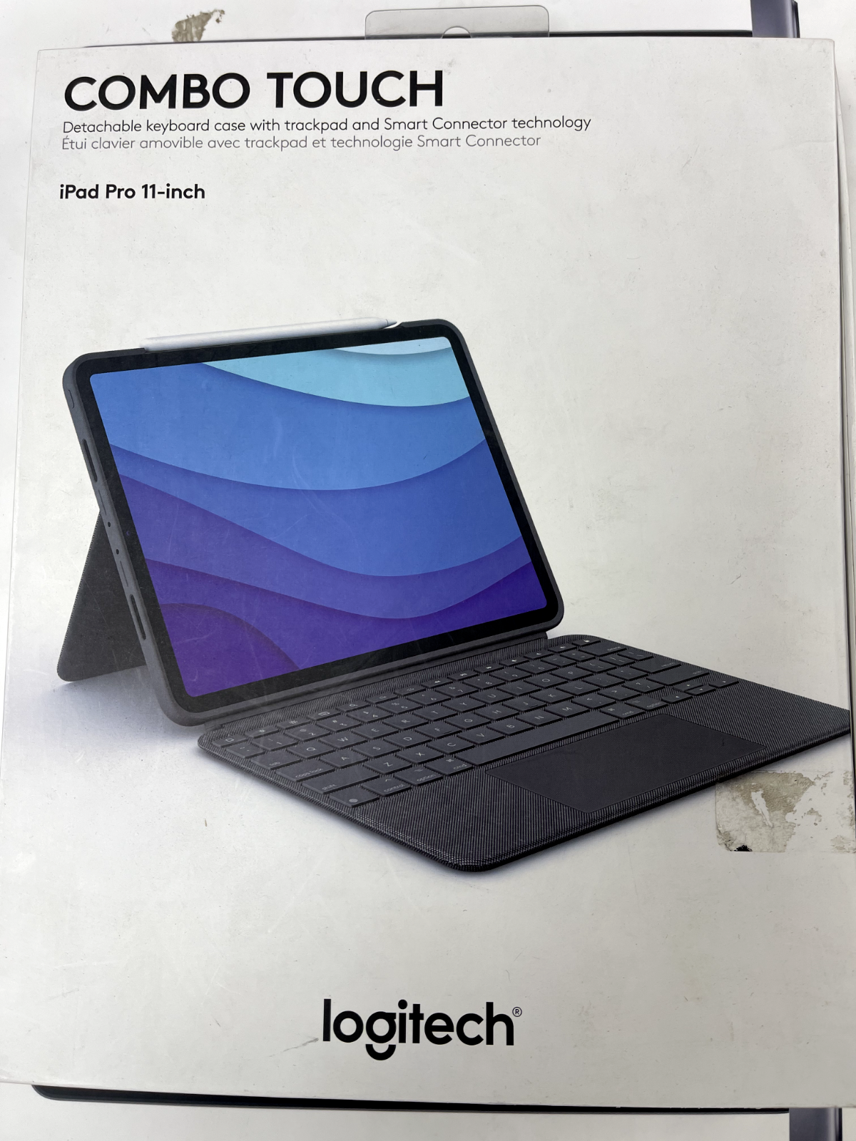Logitech Combo Touch YU0048 Keyboard Folio Case For iPad Gray | eBay