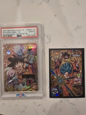 2025 PSA 10 Son Goku Childhood FB06-119 SCR Rivals Clash Dragon