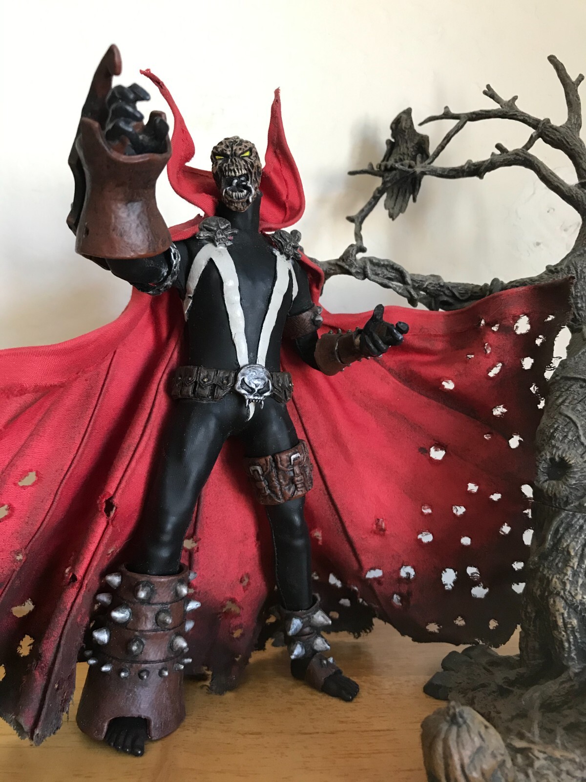 Custom Mezco 1/12 Classic Spawn, Mcfarlane, Rumble Society | eBay