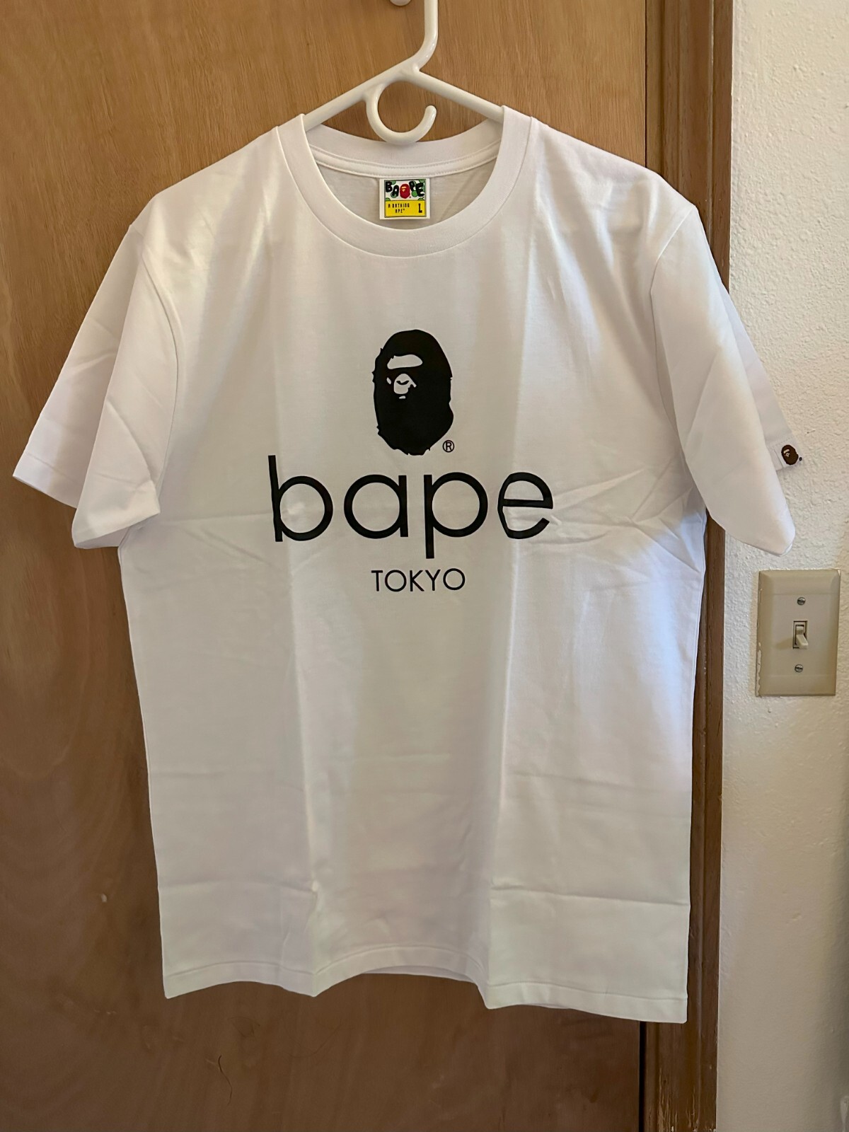A Bathing Ape (BAPE) 2021 Summer Tokyo T-shirt (Men's, white color