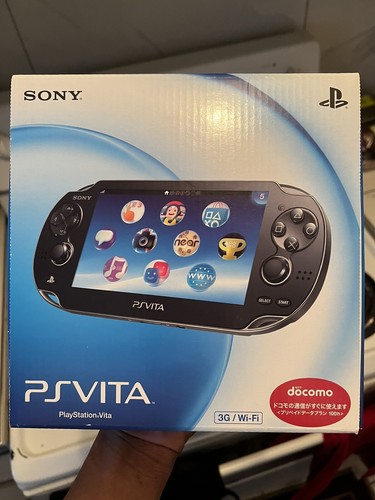 SONY PS Vita PCH-1100 AB01 Crystal Black Wi-Fi 3G Wi-Fi Console