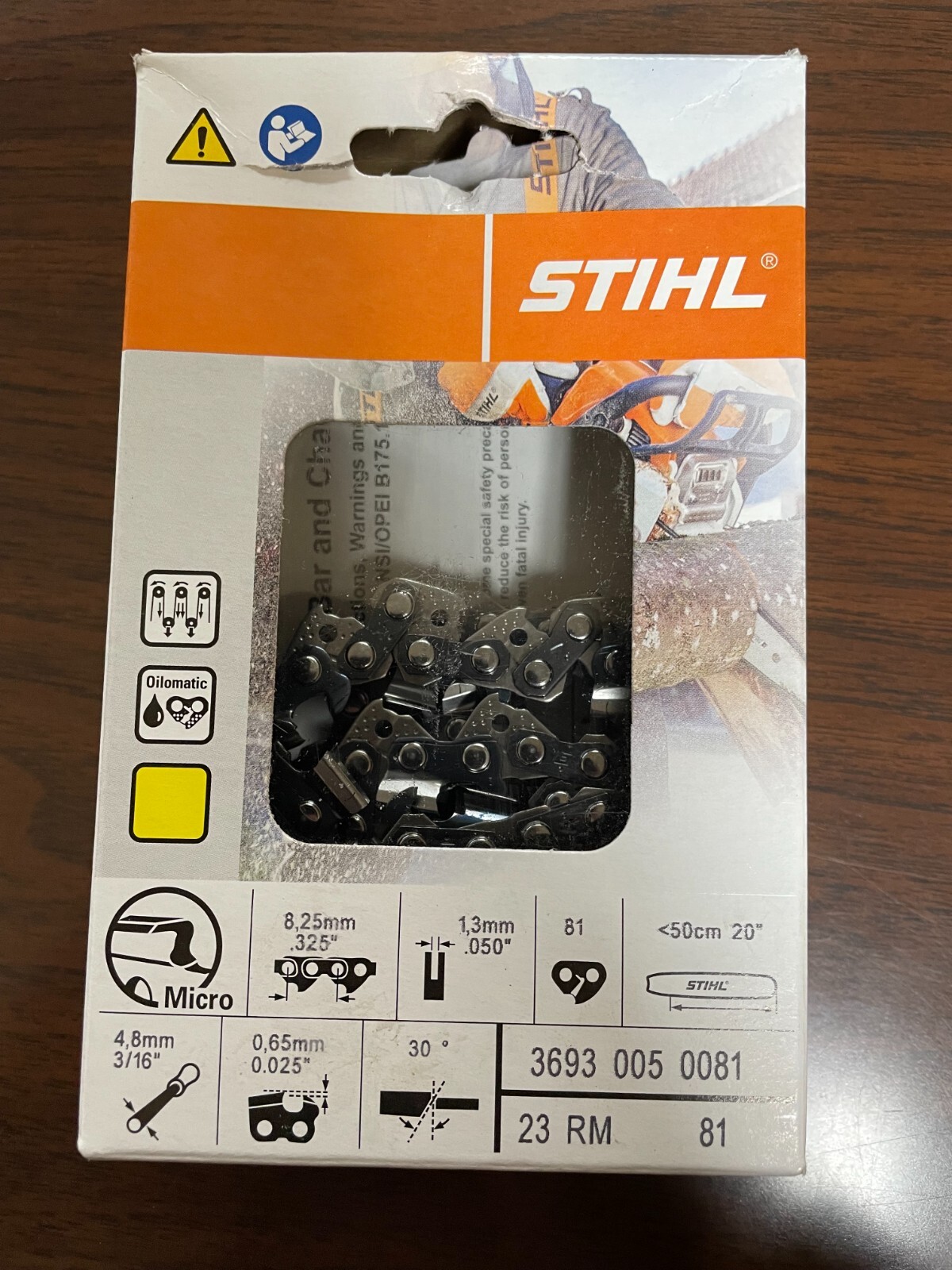 23RM 81 Stihl 20