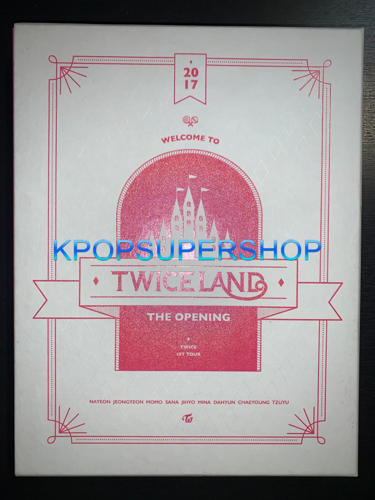 Twice Twiceland The Opening Concert 1st Tour 2017 DVD Rare OOP