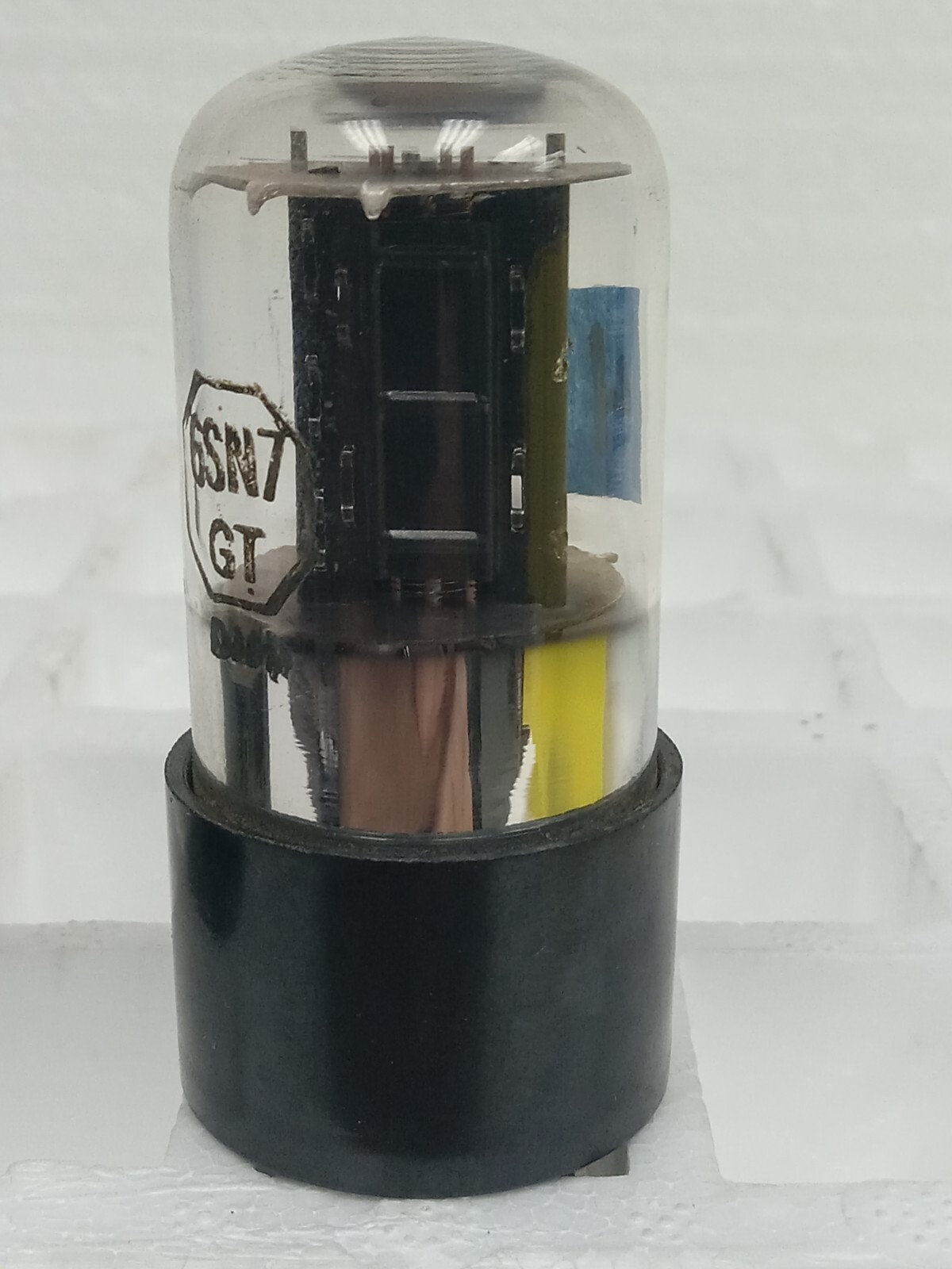 Sylvania 6SN7GT Staggered Black Plate 