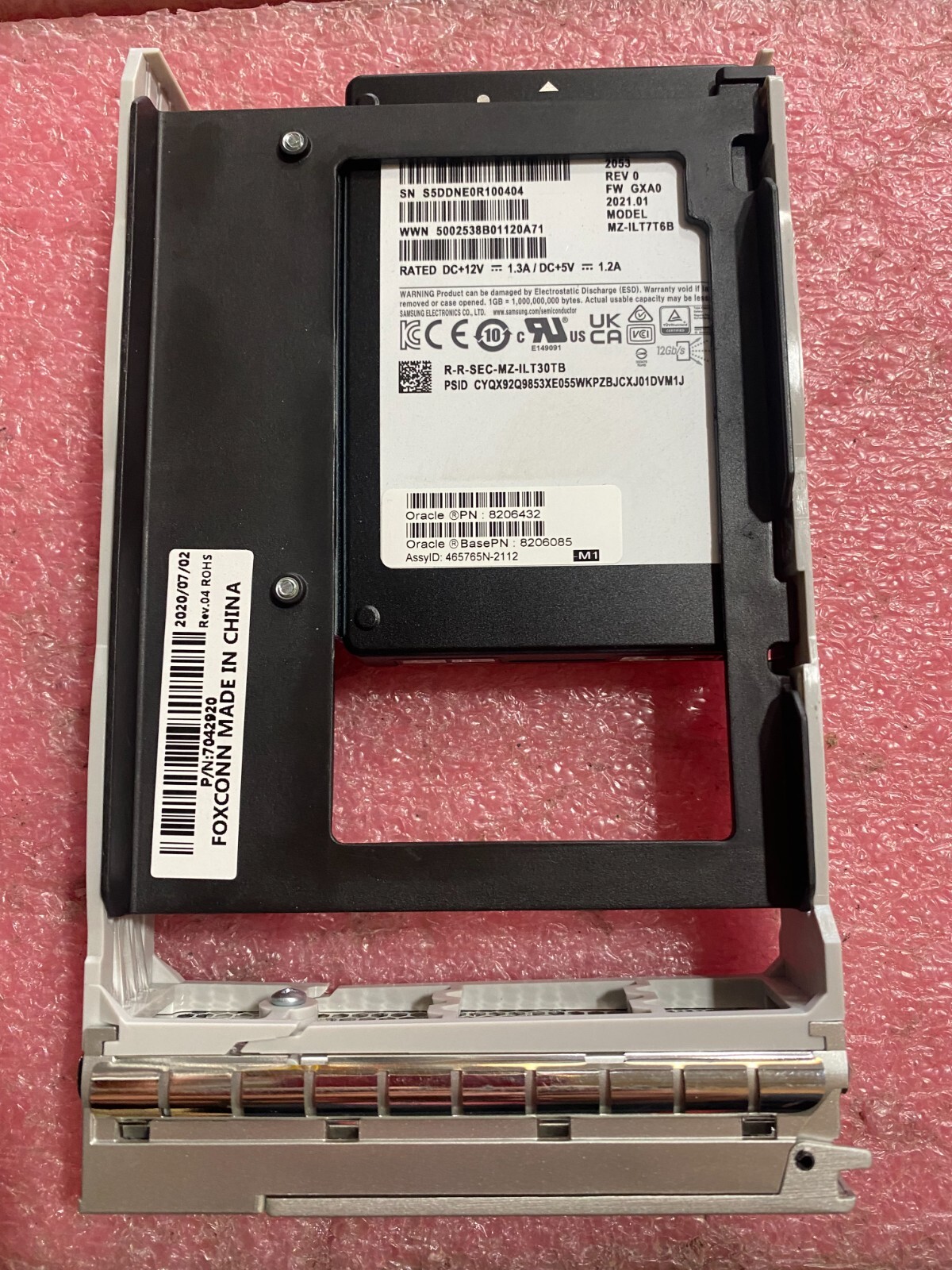 Oracle SUN 7.68T SAS SSD hard drive 8206432 8206085 for ZFS | eBay