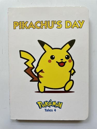 Vintage 1999 Pokémon Tales Pikachu's Day Board Book | eBay