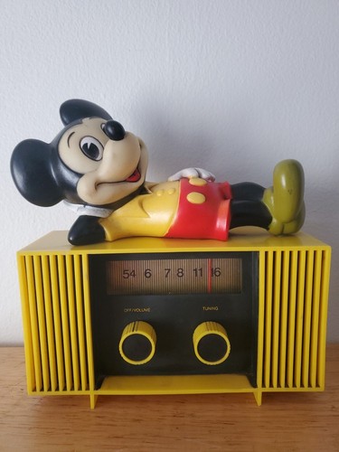 ヴィンテージ コンセプト 2000 DISNEY ミッキーマウス HI-FI AM 卓上