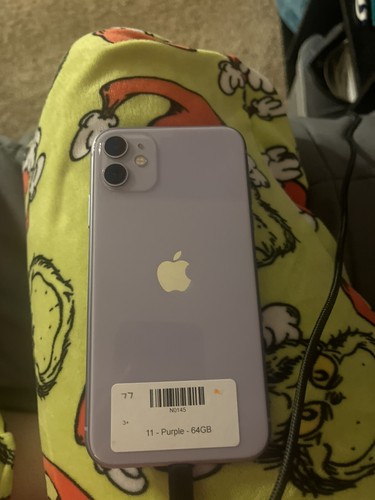 Apple iPhone 11 - 64GB - Purple (Factory Unlocked) - Good
