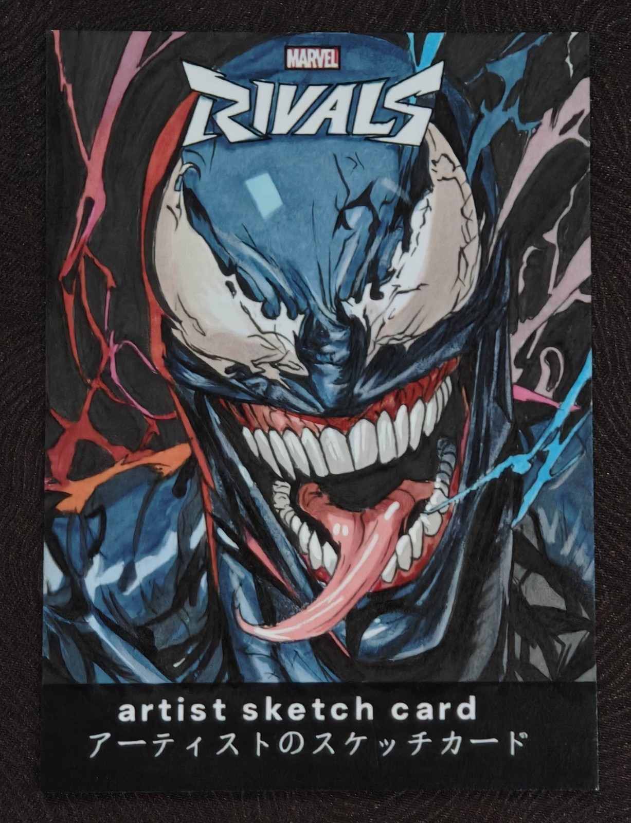 2025 Rivals Japan Studio MarveL Venom Sketch Suzuki Kaito | eBay