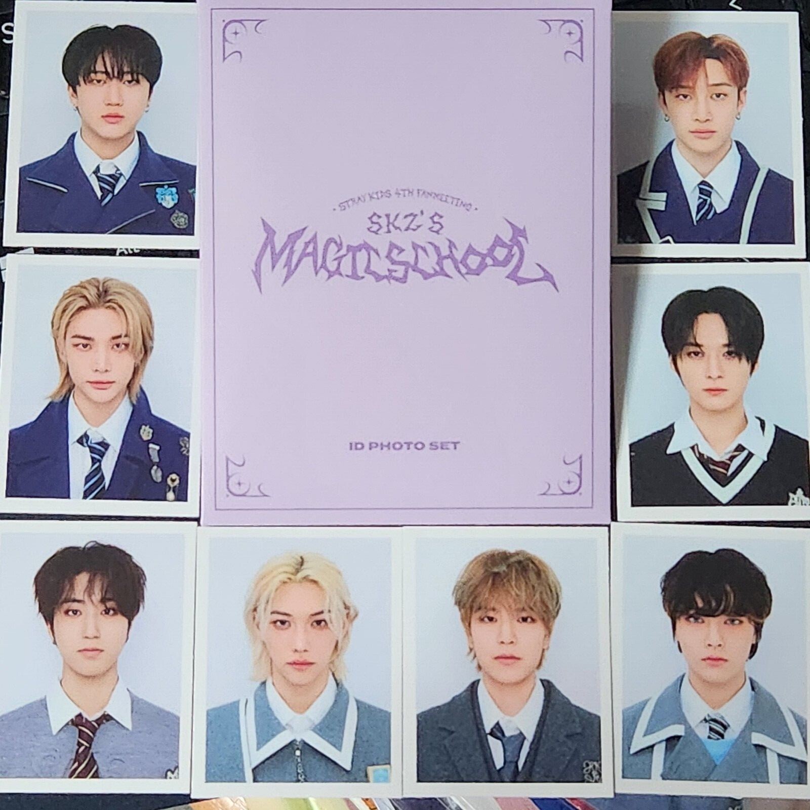 STRAY KIDS x SKZOO ID Photo set POP-UP 4TH FANMEETING SKZ'S MAGIC
