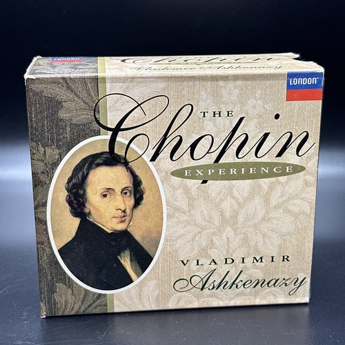 The Chopin Experience, Ashkenazy [London 5 CD Box Set] CDs are NM