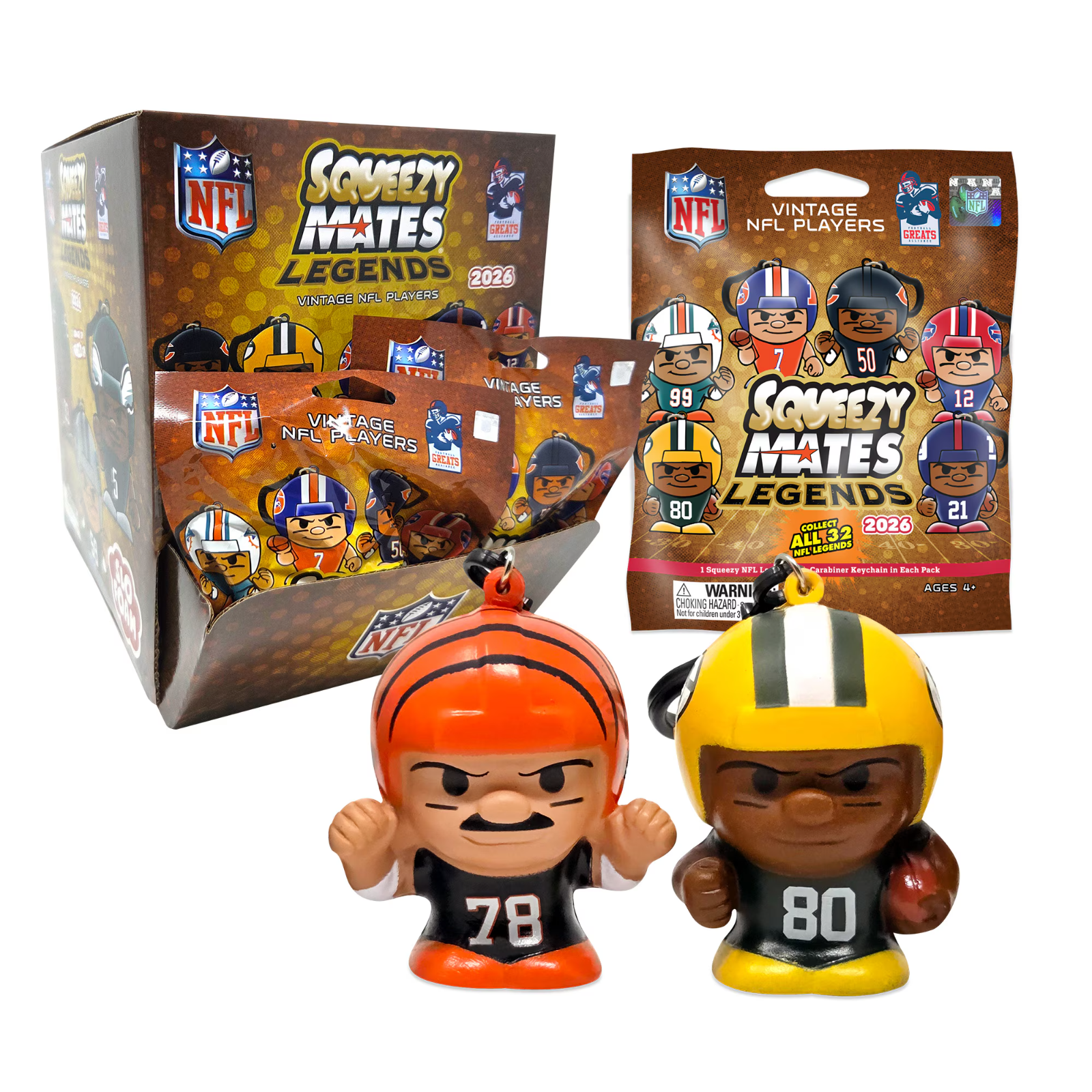 NFL 2026 Legend Series 3 Squeezymates 6 Unopened Packs | eBay