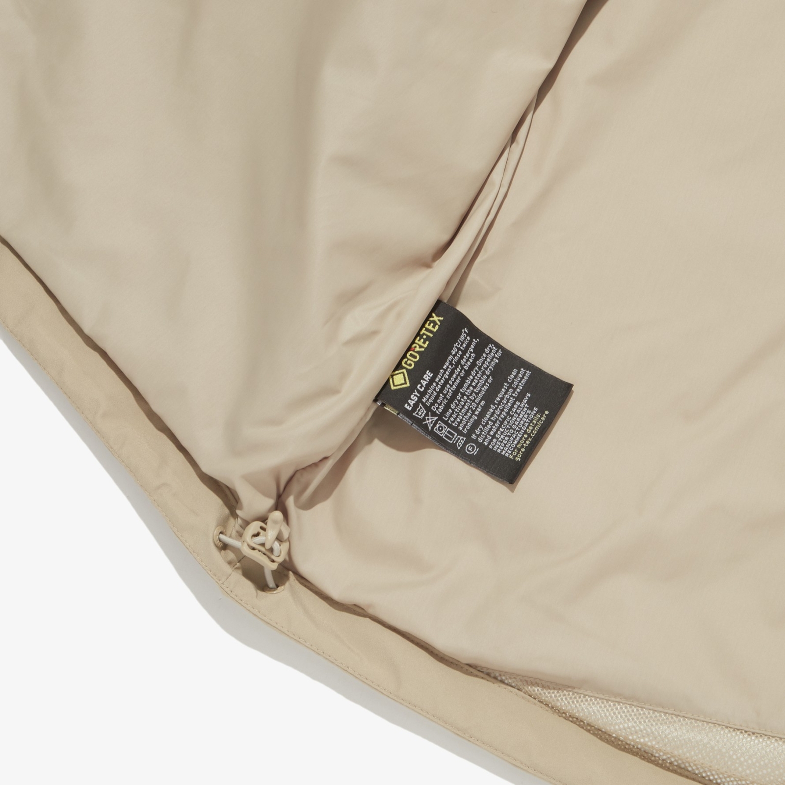 THE NORTH FACE Mens GORE-TEX HIKER JACKET LIGHT BEIGE NJ2GQ52B M