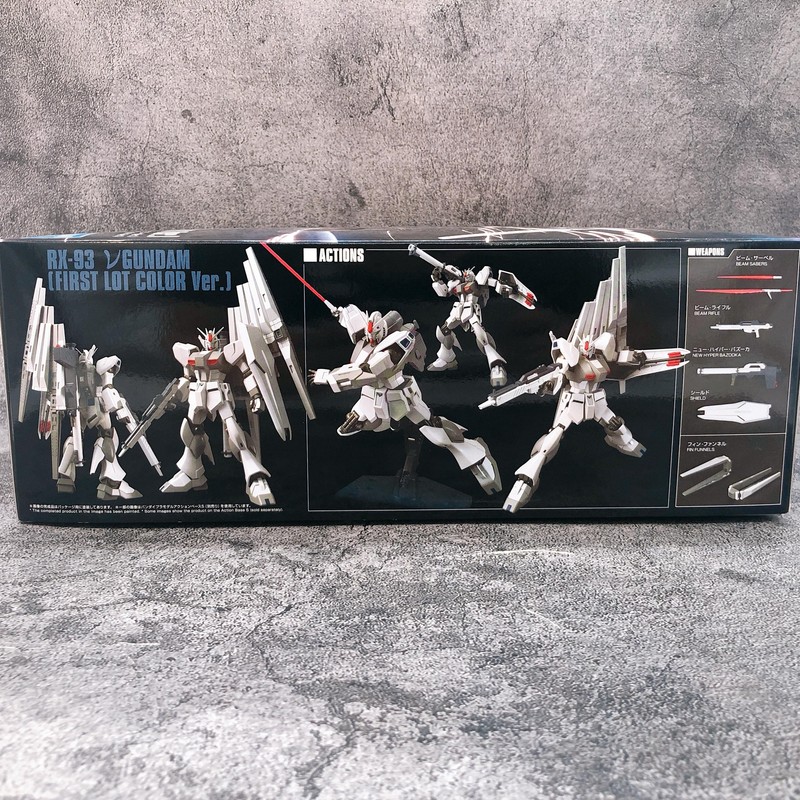 HG 1/144 RX-93 Nu Gundam First Lot Color Ver Gundam Fan Club