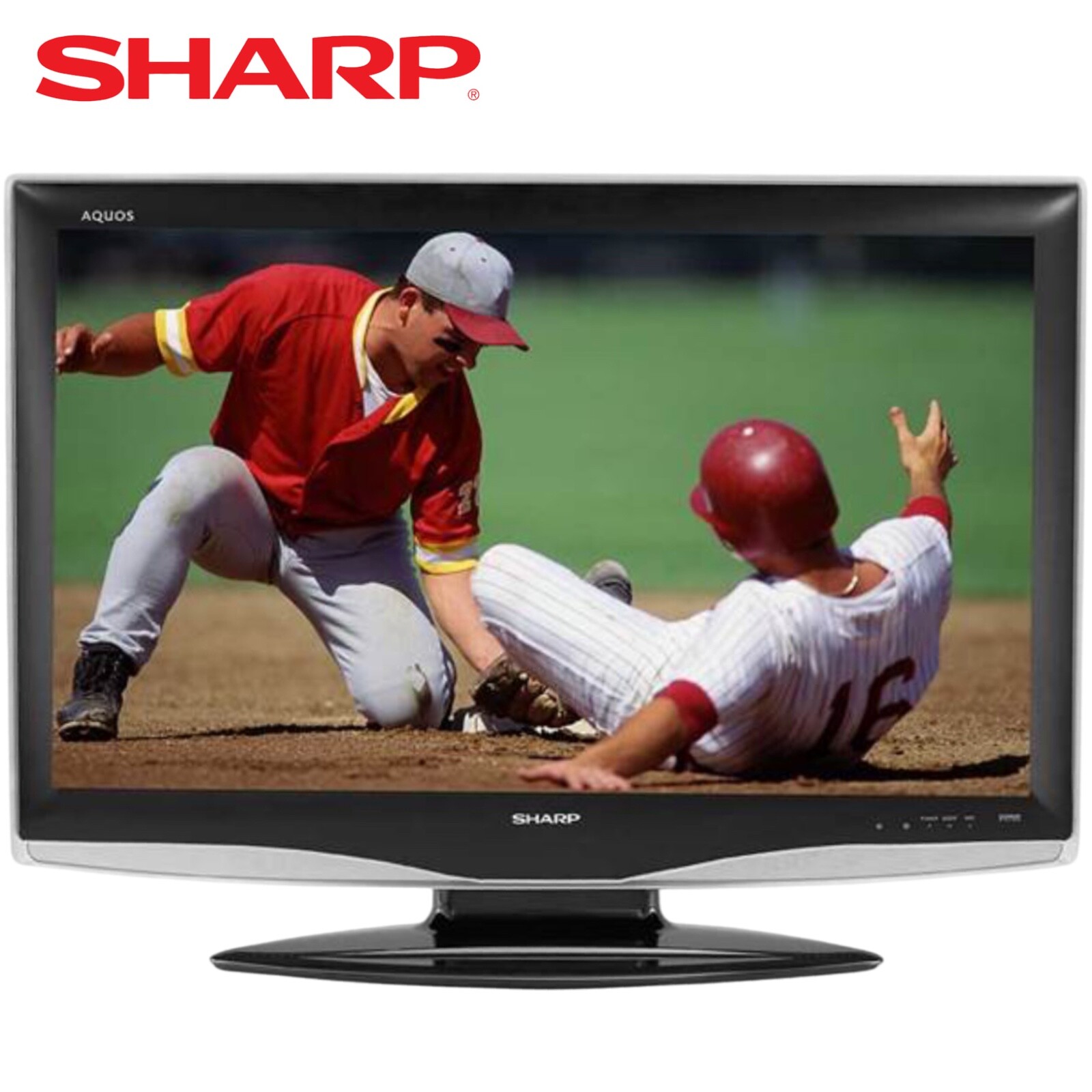 Sharp 37” TV AQUOS LCD 1080P HDTV 16:9 Widescreen w/Remote, Manual