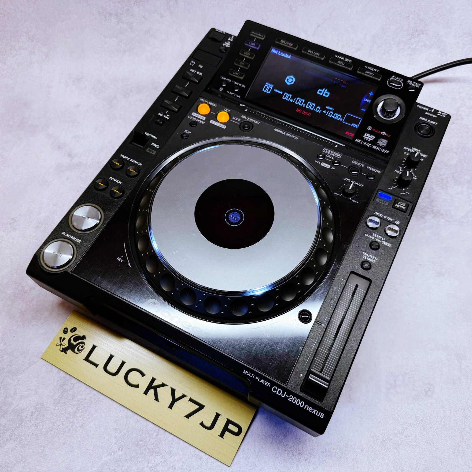 Pioneer CDJ-2000NXS DJ Player Turntable CDJ 2000 From Japan Nexus