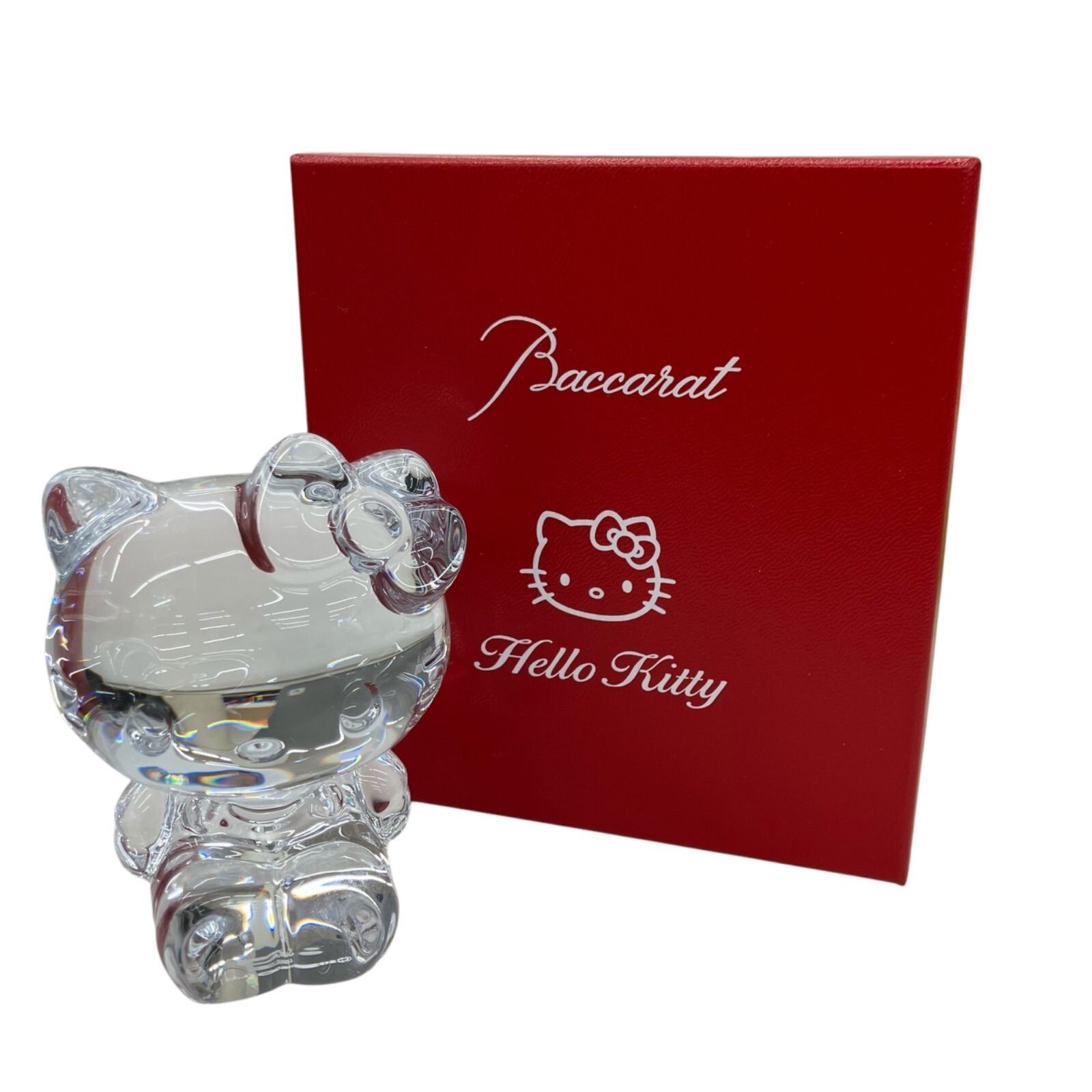 Baccarat Hello Kitty Collaboration Object Crystal Figure | eBay