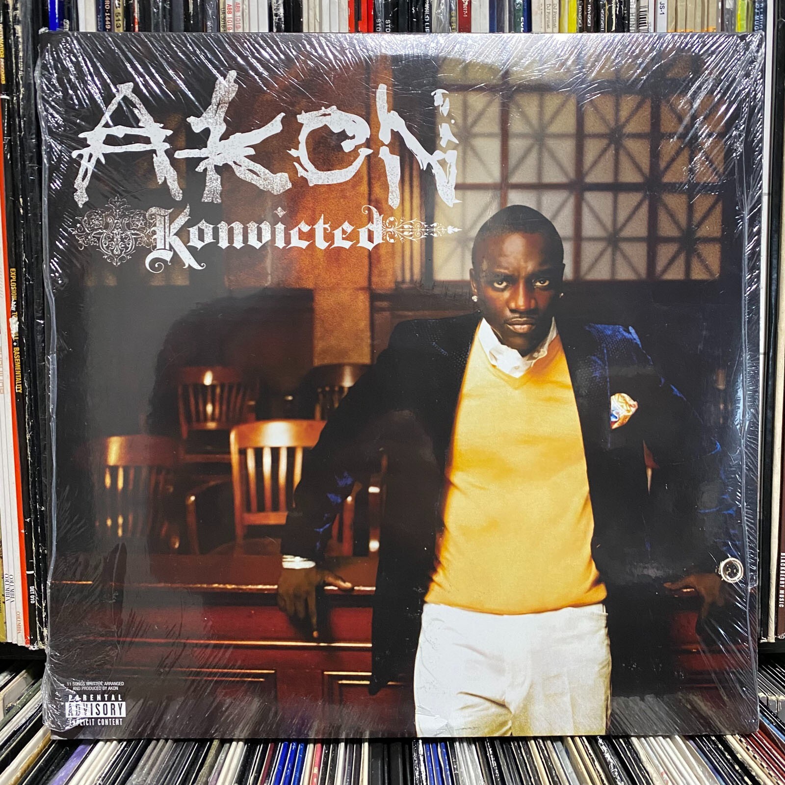 AKON - KONVICTED (VINYL 2LP) 2006 / 2022!! RARE!! LOX + EMINEM +