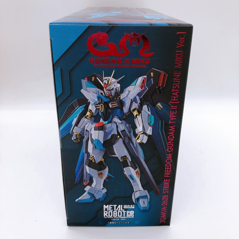 Metal Robot Spirits Strike Freedom Gundam Type II Hatsune Miku Ver