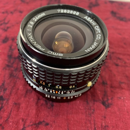 SMC Pentax 24mm F2.8 1:2.8 ASAHI Optical Prime Lens Fixed f/2.8